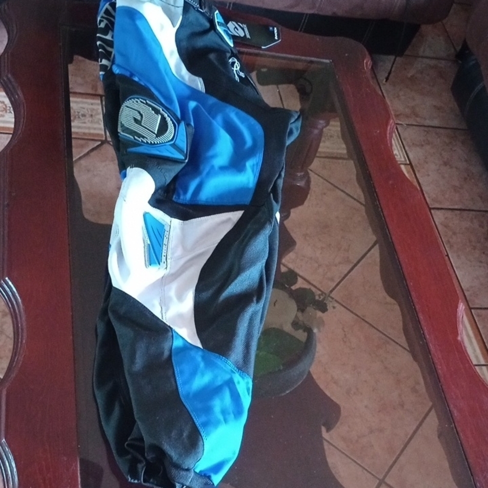Answer Motocross Racing Riding Men's Black and Blue Pants - Picture 16 of 16